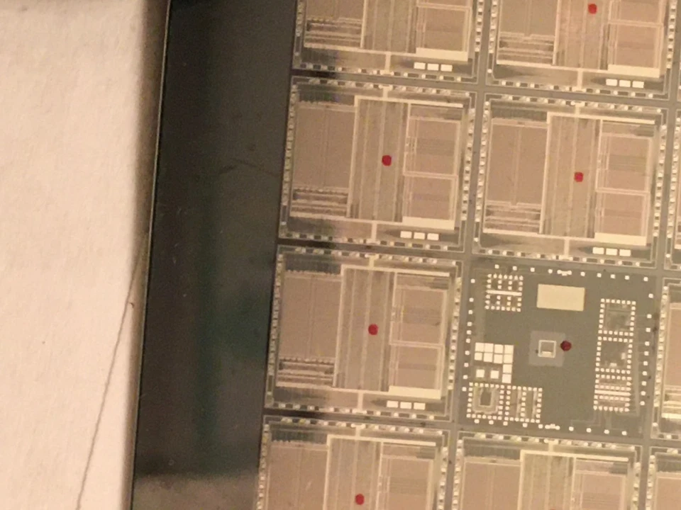 4"  SLC-96 Western Electric Bell Labs Silicon Wafer Vintage 1980s Extremely Rare - Image 3 of 4