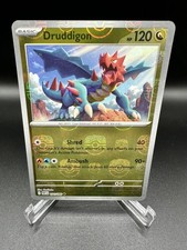 Druddigon (Master Ball Pattern) 071/086 - White Flare Holo - Pokemon Card NM/M