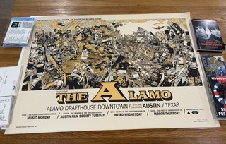 Tyler Stout Poster Heroes of the Alamo poster Mondo