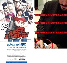 Edgar Wright signed "SCOTT PILGRIM vs THE WORLD" 8x10 Photo e EXT PROOF Dir ACOA