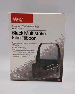 NEC Spinwriter 5500/7700 Series Astra 2055-1 Blk Multistrike Film Ribbon 50-010