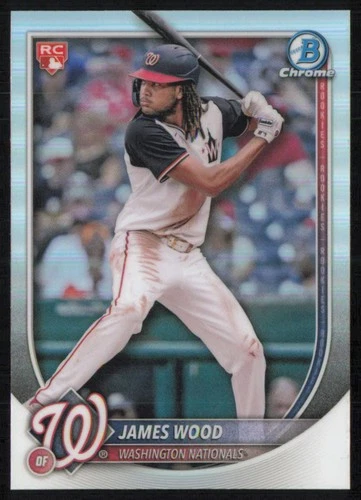 James Wood 2025 Bowman Chrome James Wood #29 Red