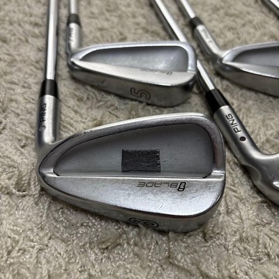 Ping iBLADE Iron Set Maroon Dot 6pcs 5-W Stiff Flex N.S.PRO MODUS3