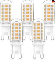 G9 Lampen Warmweiß 2700K, Led Leuchtmittel 3W Ersatz FüR Halogenlampe 40W 50W, A