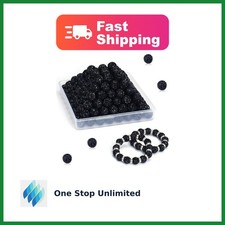 10mm Clay Rhinestone Beads for Jewelry Making, 100 Pcs Baseball Beads for B...