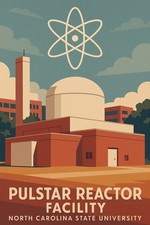 Pulstar Reactor Facility Poster - Vintage Campus Print 24x36 200gsm Pulstar Reactor Facility Poster - Vintage Campus Print 24x36 200gsm