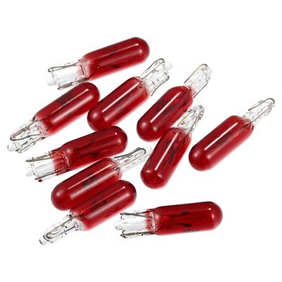 10pcs DC 12V T5 W1.2W LED Incandescent Dashboard Light for Car Internal