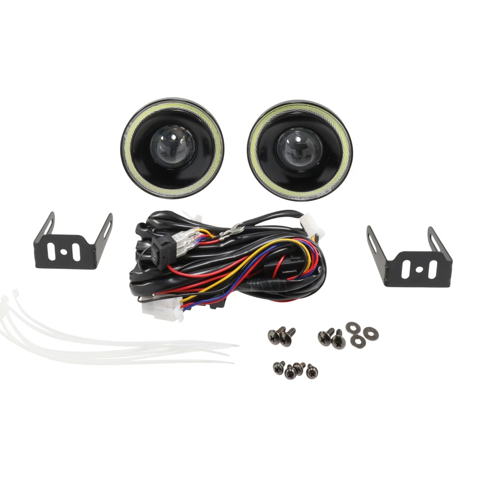 Luces antiniebla LED blancas ojo de ángel para Ford Freestar 2004 2005 2006 2007 Foto 3 de 4