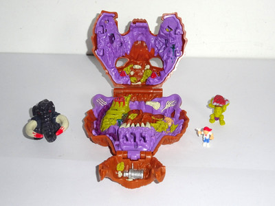 Mighty Max Vintage Komplettset - Greifer mit Battle Cat - Bluebird (C654)