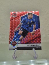 2021 Panini Mosaic UEFA Euro 2020 - Ciro Immobile #138 Red Mosaic Prizm