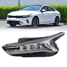 Passenger Side LED Driving Lights Lamp Plastic Headlight For Kia K5 LX EX 21-23