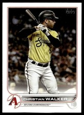 2022 Topps Christian Walker Arizona Diamondbacks #75