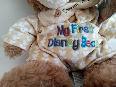 Disneyland Resorts Pre Duffy Hidden Mickey My First Disney Bear