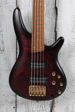 Ibanez SR305EDX 5 String Electric Bass Guitar Wine Red Frozen Matte Finish