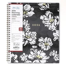 Blue Sky 2026 Monthly Planner Calendar, January 2026 - December 2026, 8 x 10,...