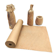 Honeycomb Packing Paper, 15" X 131' Packing Paper Substitute Alternative for Bub