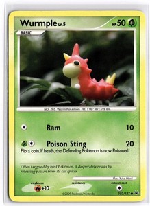 Wurmple 103/127 Platinum Common
