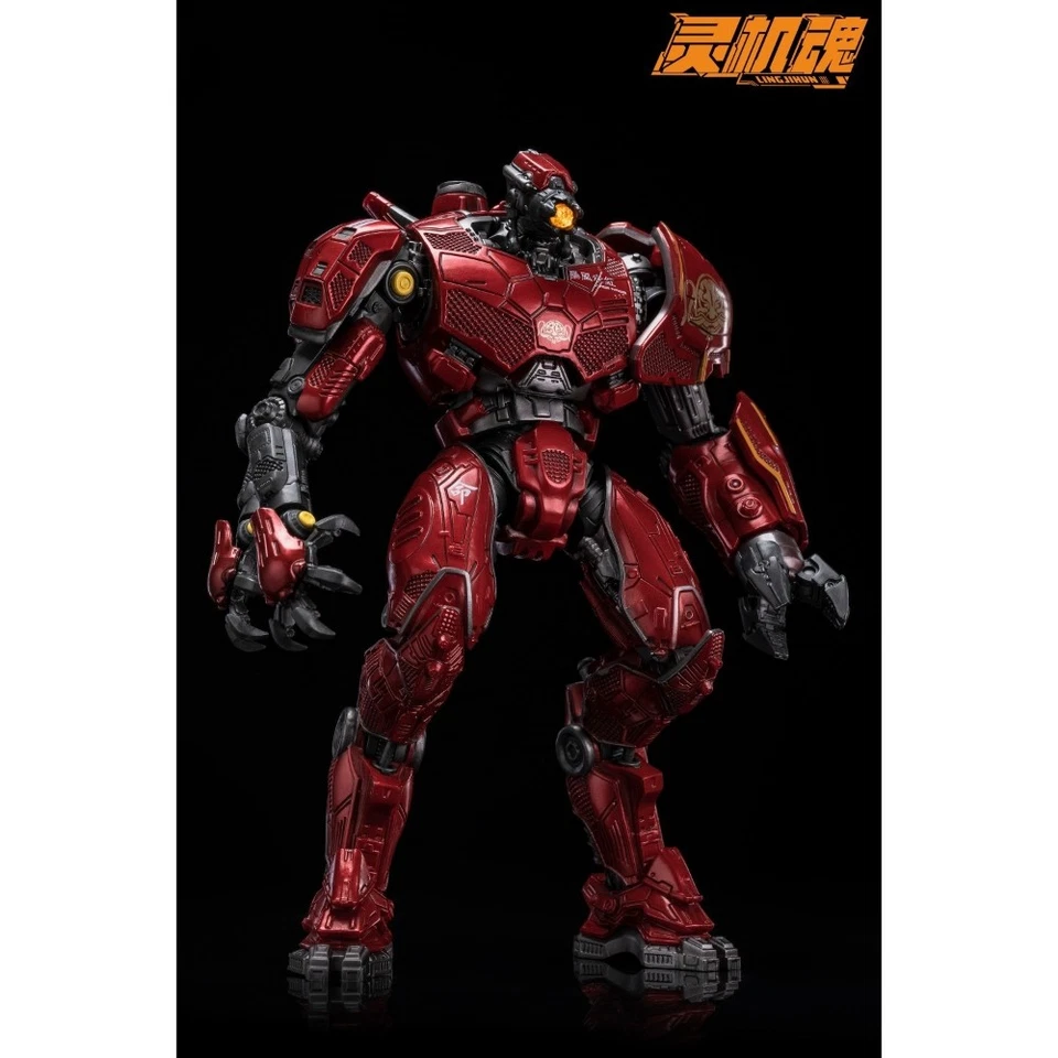 LINGJIHUN Pacific Rim Crimson Typhoon Lite Ver Mech Toy Action Figure Collection - Image 2 of 4