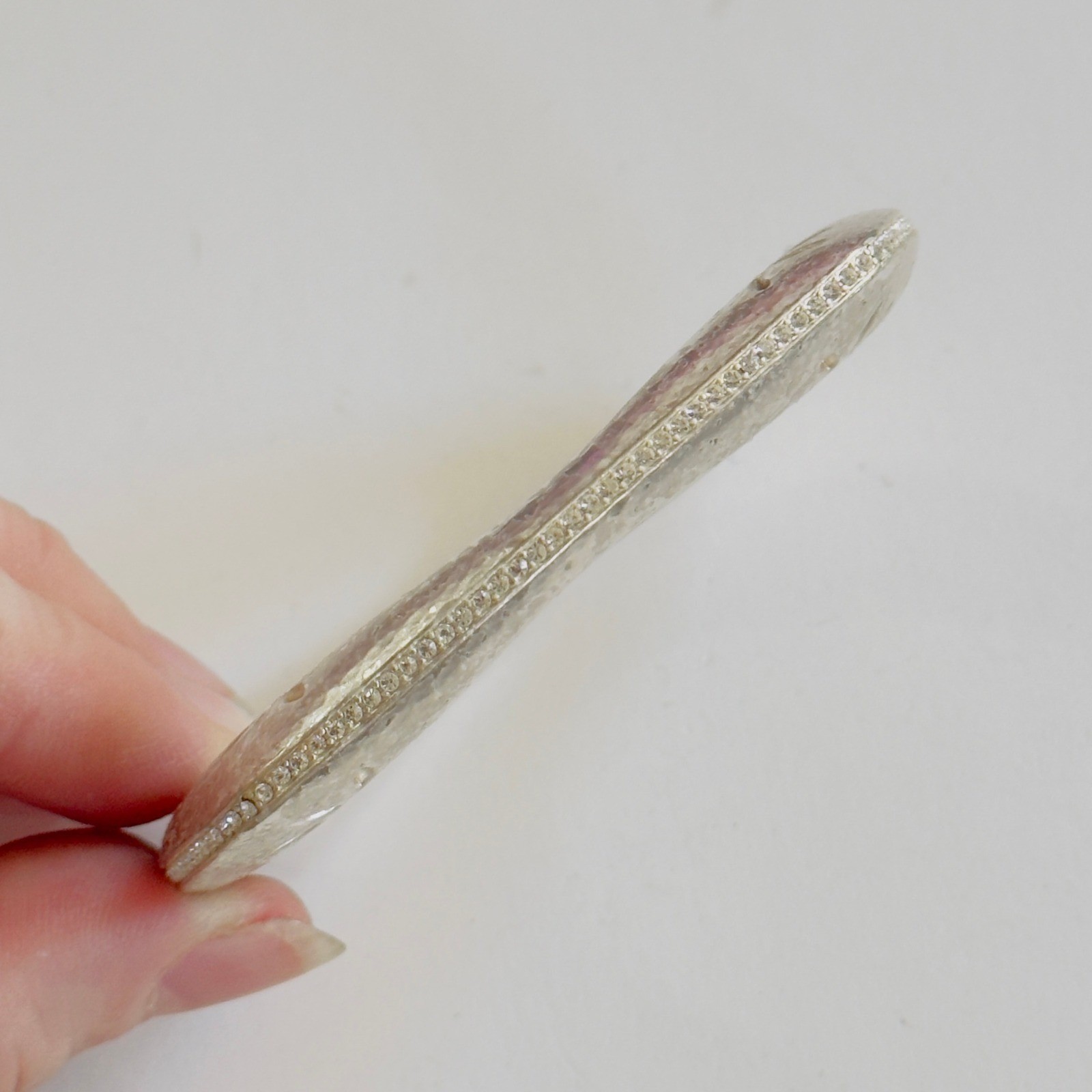 Brighton Second Nature Bangle hinged Bracelet Sil… - image 3