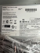 Epson Stylus Pro 9890 Large format printer