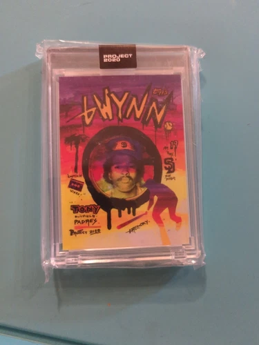 Topps PROJECT 2020 Card 135 - 1983 Tony Gwynn by Gregory Siff