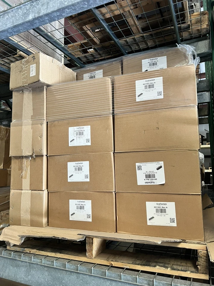 Paquete de 24 - Acoplamiento EcoFasten 2011021 Rev A RI TODO NEGRO - ¡NUEVO! Foto 3 de 3