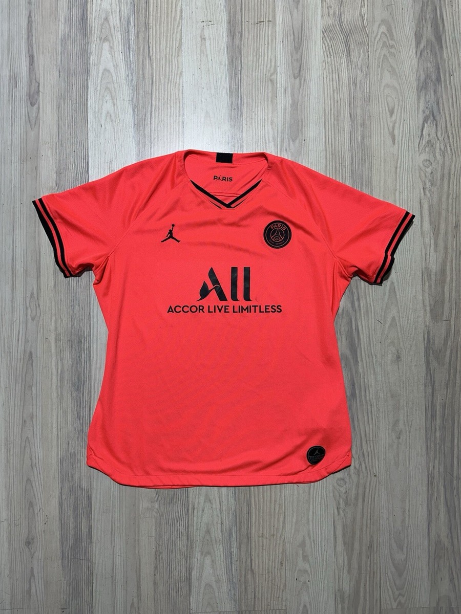 Nike Jordan PSG Soccer Football Jersey Women's Slimfit XLarge