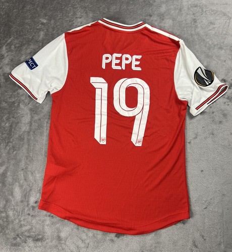 Arsenal FC Jersey Men’s L Pepe 19 Football Shirt Home Adidas 2019/20