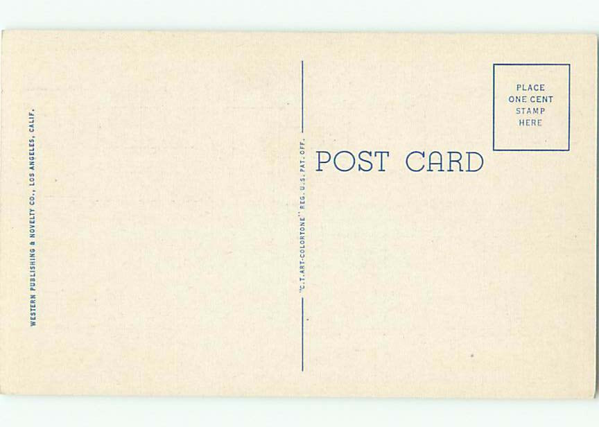 Linen CALIFORNIA WATER GARDENS Published In Los Angeles California CA