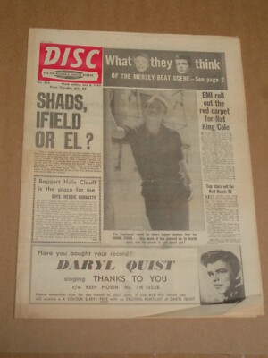 Disc - July 6 1963 Frank Ifield cover (Billy J. Kramer & Dakotas/Ray Charles)