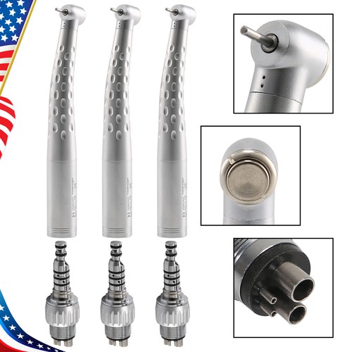 1-3pcs YABANGBANG Dental Fast High Speed Handpiece + 4 Hole Quick Coupling xkx