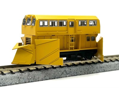 N Scale World Craft TMC400S Track Maintenance Motor Car Snow Plow Train Brass