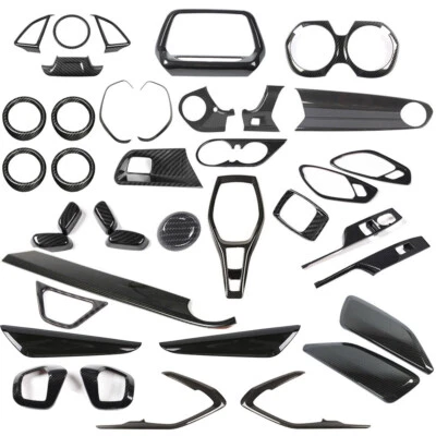 Carbon Fiber Interior Cover Trim Decor Sticker Accessories for Chevy Camaro 17+ - Bild 1 von 4