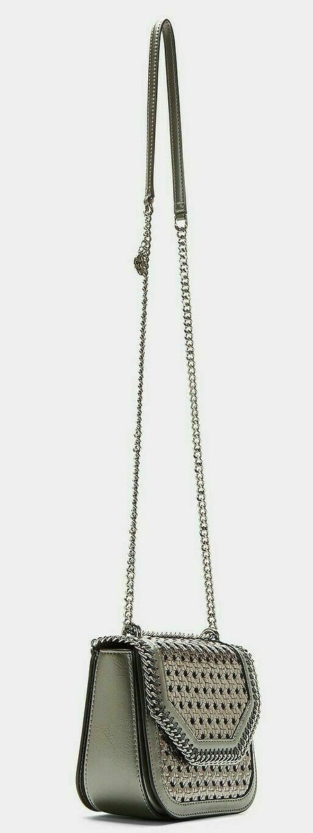 STELLA MCCARTNEY WICKER FALABELLA BOX MINI CROSSBODY BAG STELLA MCCARTNEY WICKER FALABELLA BOX MINI CROSSBODY BAG