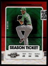 Zack Wheeler 2021 Panini Contenders Baseball # 57 Green Wave Prizm Philadelphia