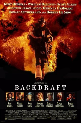 BACKDRAFT REPLICA 1991 MOVIE POSTER | eBay
