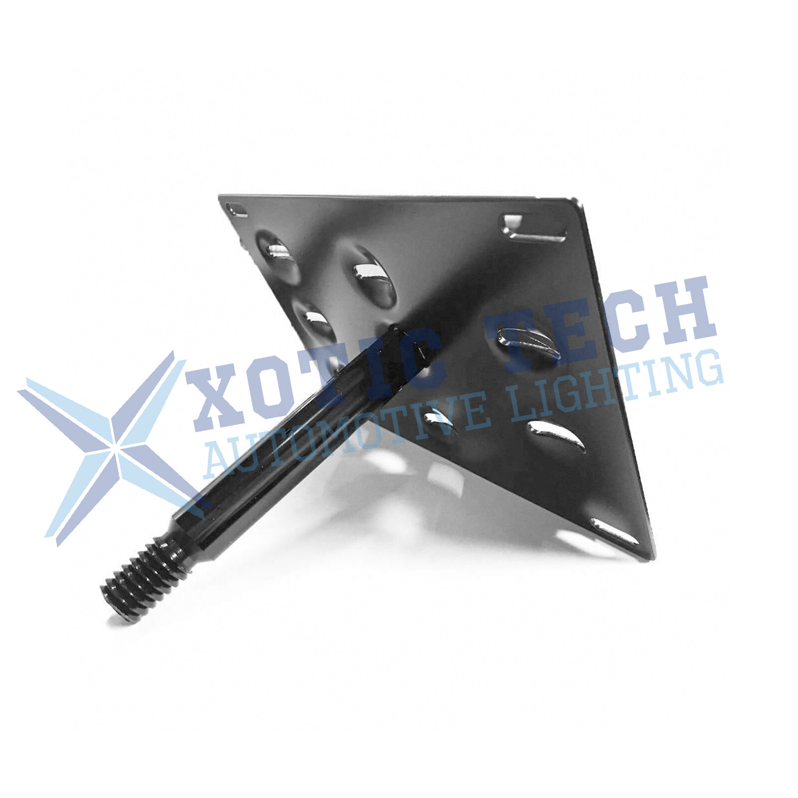 Front Bumper Tow Hook License Plate Mounting Bracket Holder For