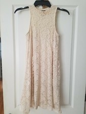 Sleeveless Dress with lace overlay by Rue21, Medium, free shipping