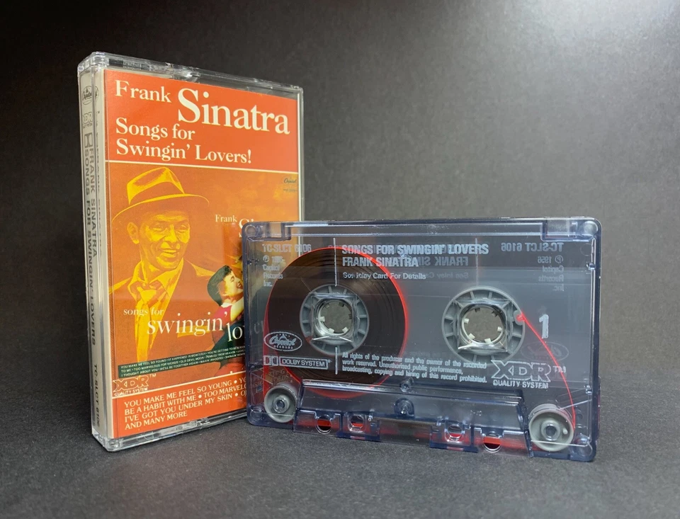 Frank Sinatra SONGS FOR SWINGIN LOVERS/A SWINGIN AFFAIR Cassettes **NEAR MINT** - Image 4 of 4