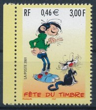Timbre France   3370a** 3F  DU CARNET JOURNEE DU TIMBRE 2001