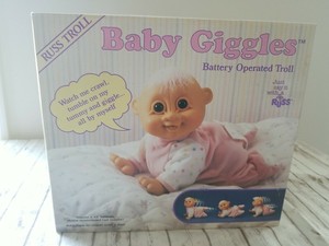 baby giggles troll doll
