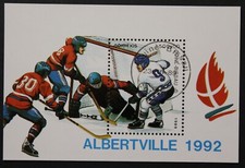 Guinea-Bissau: Michel Block-Nr. 282 "Olymp. Winterspiele´92" aus 1989, gest.