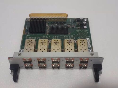 Module d'interface optique Cisco SPA-10X1GE-V2 utilisé pour routeur ASR1001 ASR1002 - Photo 1/5