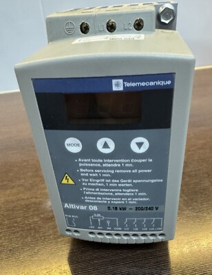 Frequenzumrichter 0,18kW Telemecanique Altivar 08 ATV08HU05M2 Inverter