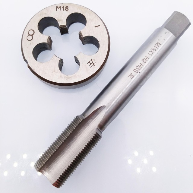 US Stock HSS M18 x 1mm Tap & M18 x 1.0mm Die Metric Thread Left Hand eBay