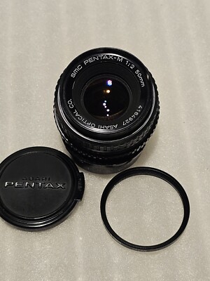Asahi SMC Pentax M 50mm f/2 K-Mount Manual Focus Prime Lens w