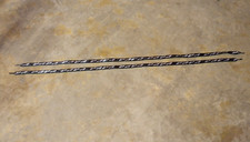 Pair Of 31" Black With White Lettering UCS LLC The Wolf Man Shoe Laces