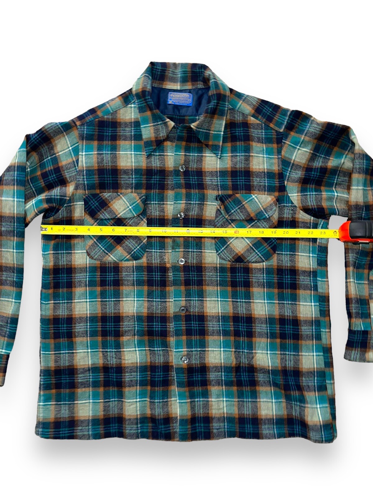 PENDLETON Wool Button-Up Board Shirt Jacket Shack… - image 8