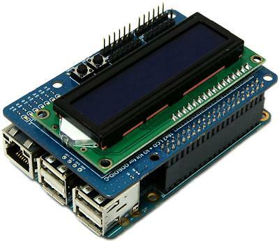 16x2 LCD + IO Shield