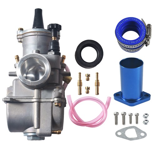PWK24 24mm Carburetor & Intake pipe&Carb Manifold Kit For 212cc GX200